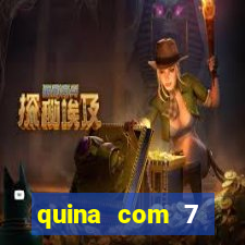 quina com 7 dezenas valor